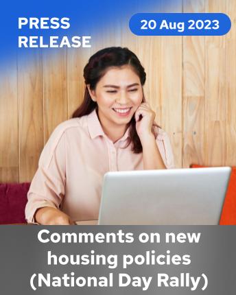 OrangeTee | Comments on new housing policies announced during the National Day Rally 2023